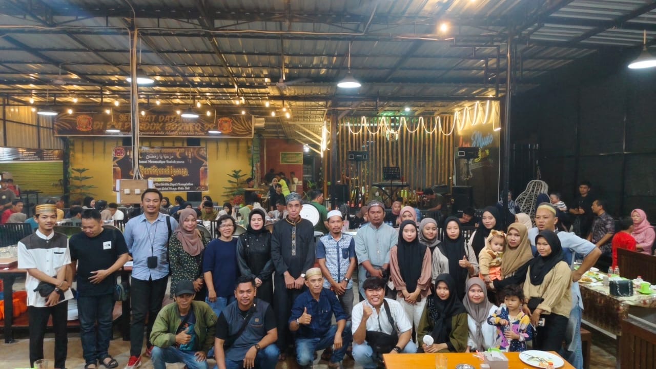 Pererat Tali Silaturahmi, Ketua DPC Partai Perindo Berau Bukber Bareng Insan Pers 