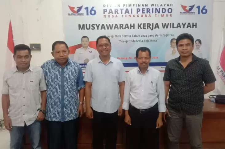 Balon Bupati Manggarai Timur Agas Andreas Resmi Daftar ke Partai Perindo NTT