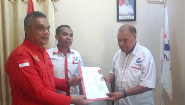 Resmi Daftar Cawabup, Robi Idong: Perindo Adalah Partai Pemenang Pemilu ke-3 di Sikka