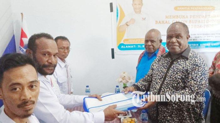 Maju Pilkada Bupati Sorong, Johny Kamuru Optimistis Dapat Rekomendasi Partai Perindo