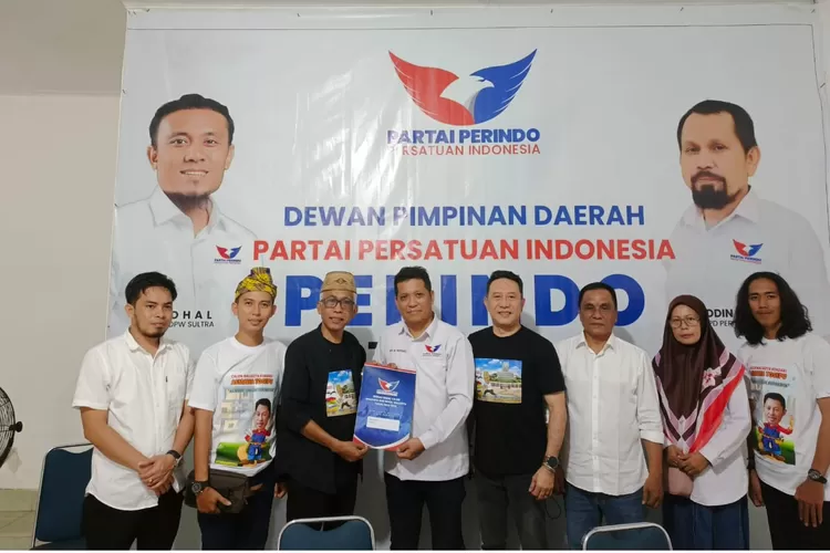 Ambil Formulir Pendaftaran di Partai Perindo, Pj Bupati Bogor Siap Bertarung di Pilwali Kendari 