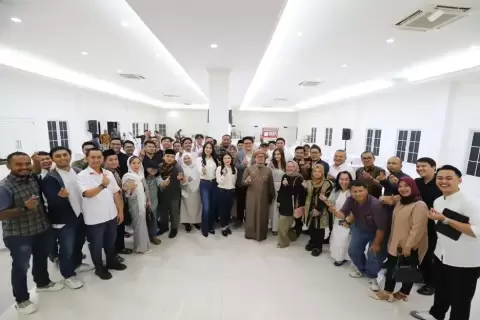 Pemuda Perindo Fasilitasi Bukber Tim Pemenangan Muda Lintas Koalisi  