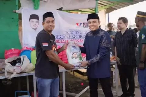 Pilwali Kendari, Ketua DPW Partai Perindo Sultra Dapat Dukungan dari Komunitas Mobil Pikap 