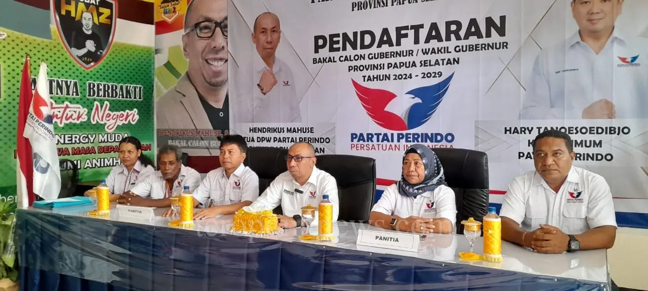Buka Penjaringan Pilgub, Partai Perindo: Putra-Putri Terbaik Papua Selatan Dipersilahkan Mendaftar