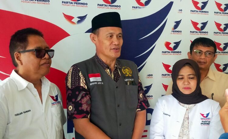 Mawardi Minta Dukungan di Pilgub Sumsel, Febuar Rahman: Partai Perindo akan Memilih Cagub Terbaik