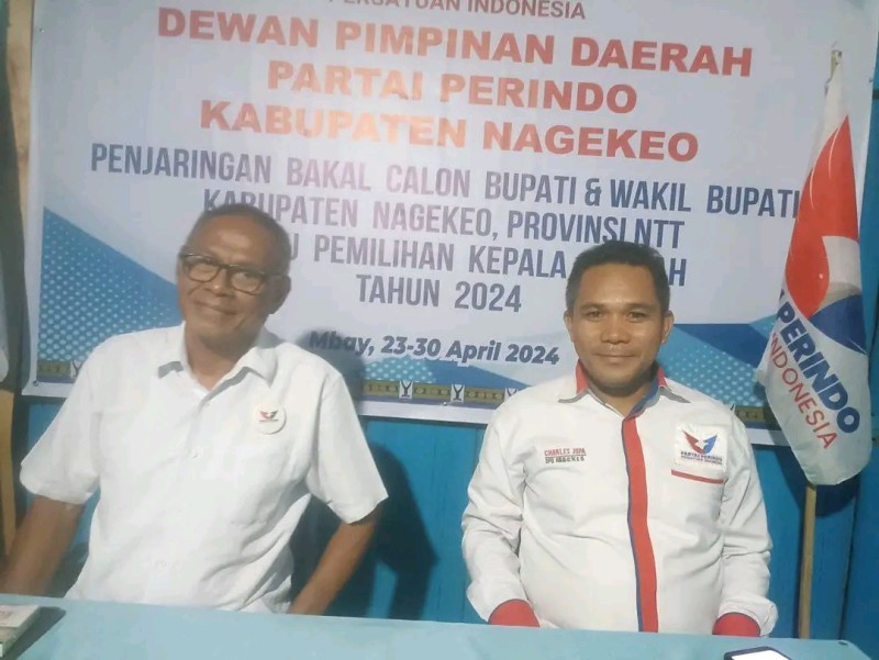 Rebut Tiket Partai Perindo, Kandidat Cabup Nagekeo Dipersilahkan Bangun Lobi Politik 