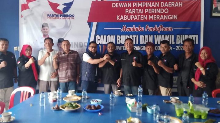 4 Bakal Cabup Mendaftar, Partai Perindo Merangin Segera Proses & Survei Kandidat Terpopuler