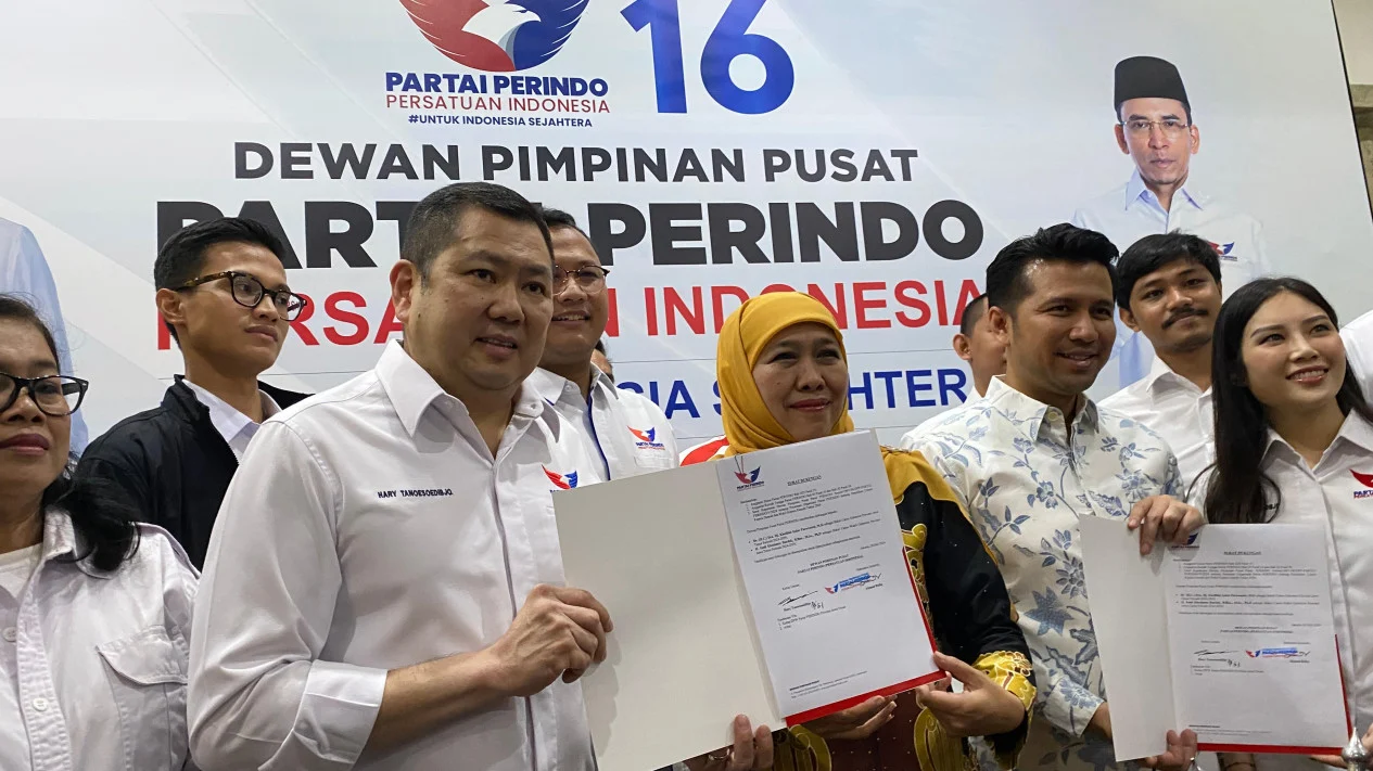 Partai Perindo Dukung Khofifah-Emil di Pilgub Jatim, Hary Tanoe: Kita Lihat Track Record