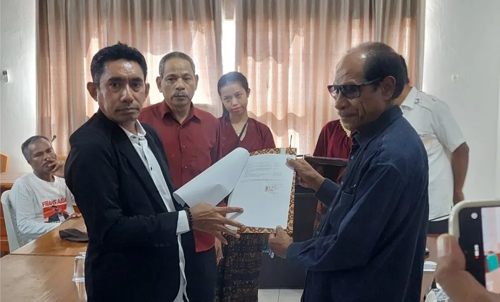 Pilgub NTT 2024, Frans Aba Daftar di Partai Perindo