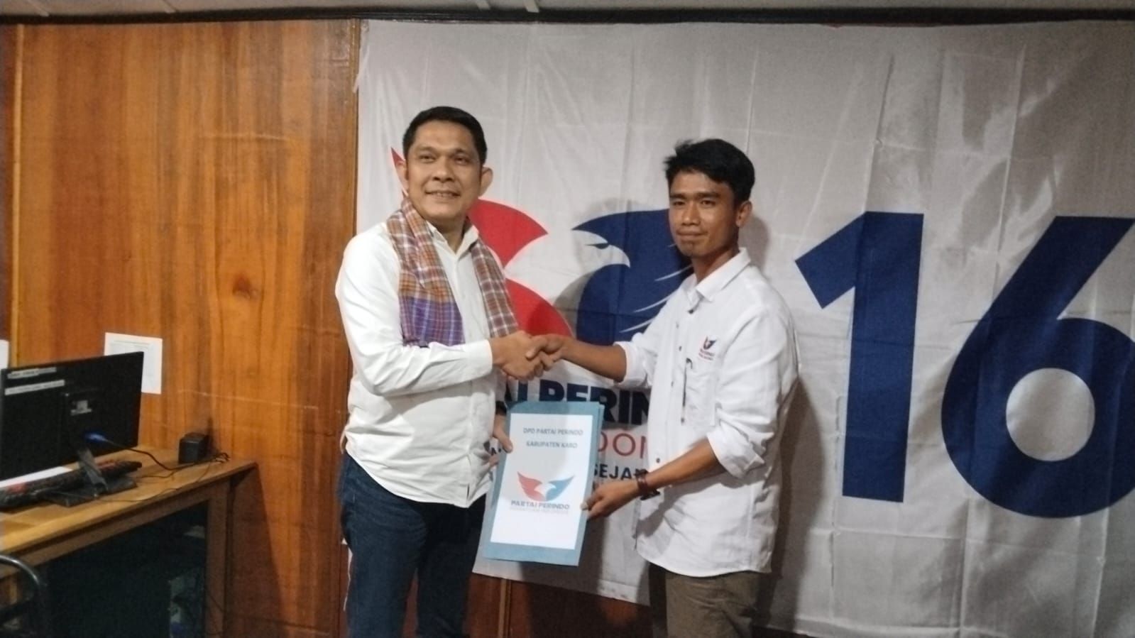 Abednego Tarigan Anak Buah Moeldoko Daftar Bacalon Bupati Karo ke Pantai Perindo