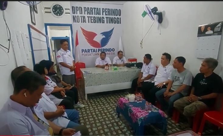 Anthony Cahyadi Maju Bacawalkot, Begini Kata Ketua DPD Partai Perindo Tebing Tinggi 
