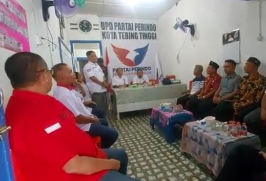 Pilkada 2024, DPD Partai Perindo Tebing Tinggi Terima 7 Berkas Pendaftaran Bakal Cawalkot
