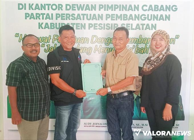 Komitmen Entaskan Kemiskinan, Sekretaris DPW Partai Perindo Sumbar Maju di Pilkada Pessel