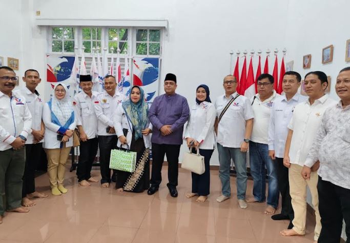 Bakal Cagub Riau M Nasir Kunjungi Partai Perindo, Minta Restu Maju Pilkada