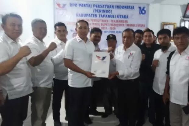 Daftar Bacalon Bupati Taput ke Partai Perindo, Ini Visi dan Misi Jonius Taripar Parsaoran Hutabarat