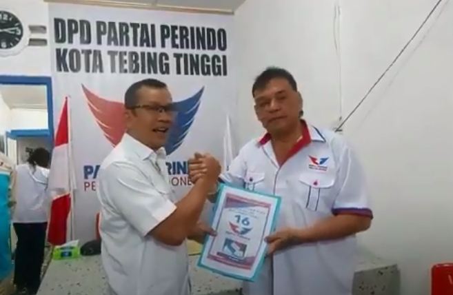 Daftar Bacalon Wali Kota Tebing Tinggi di Partai Perindo, Monang Situmorang Ingin Bangun Tempat Kelahiran