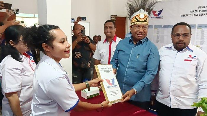 Setelah Dominggus Mandacan Daftar Bacagub Papua Barat di Partai Perindo, APS: Pendaftaran Ditutup