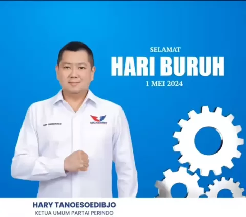 HT Sebut Hari Buruh Momentum Tingkatkan Kompetensi, Produktivitas, dan Kualitas 