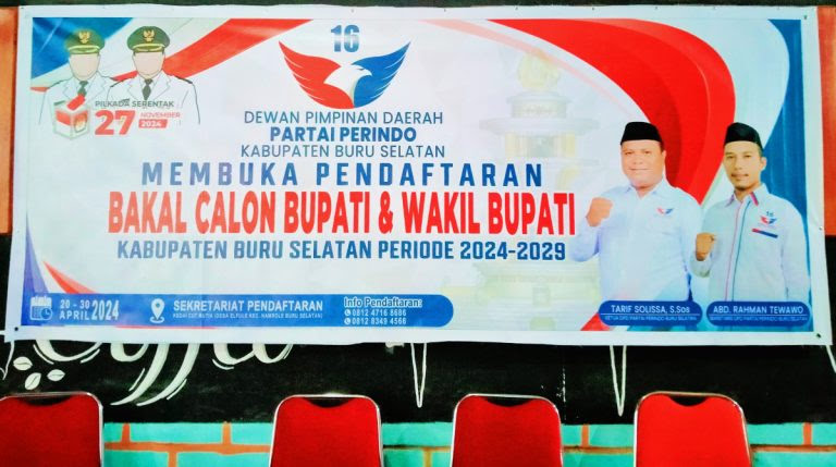 Tutup Pendaftaran, 7 Balon Rebutan Rekomendasi Partai Perindo Bursel