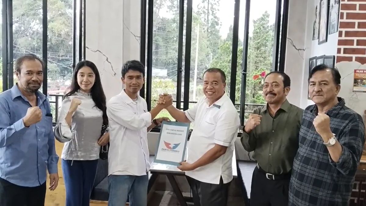 Partai Perindo Karo Terima Berkas Pendaftaran Antonius Ginting untuk Pilkada 2024