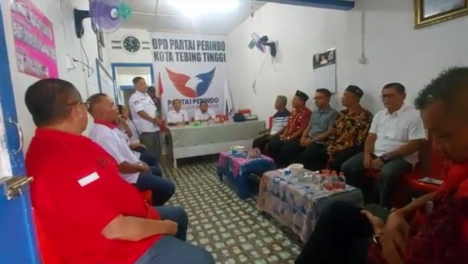 Ketua PDIP Daftar ke Partai Perindo Jadi Calon Wali Kota Tebing Tinggi