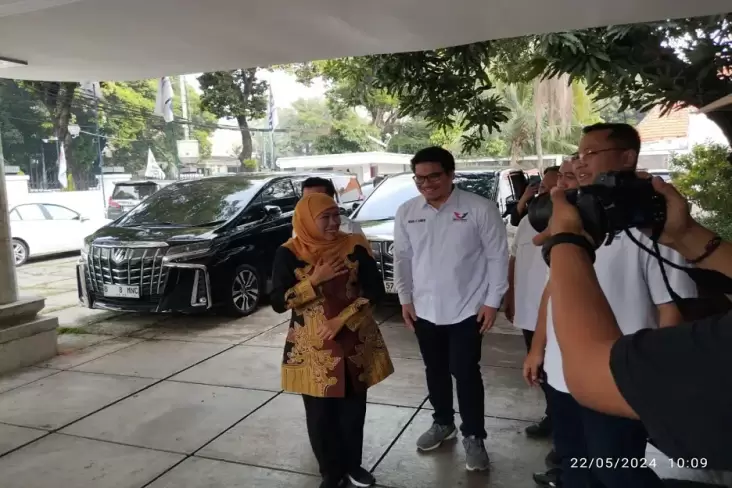 Khofifah dan Emil Dardak Kunjungi DPP Partai Perindo 