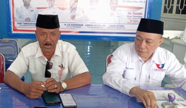 Partai Perindo Tual Maluku Resmi Tutup Pendaftaran Bakal Calon Wali Kota