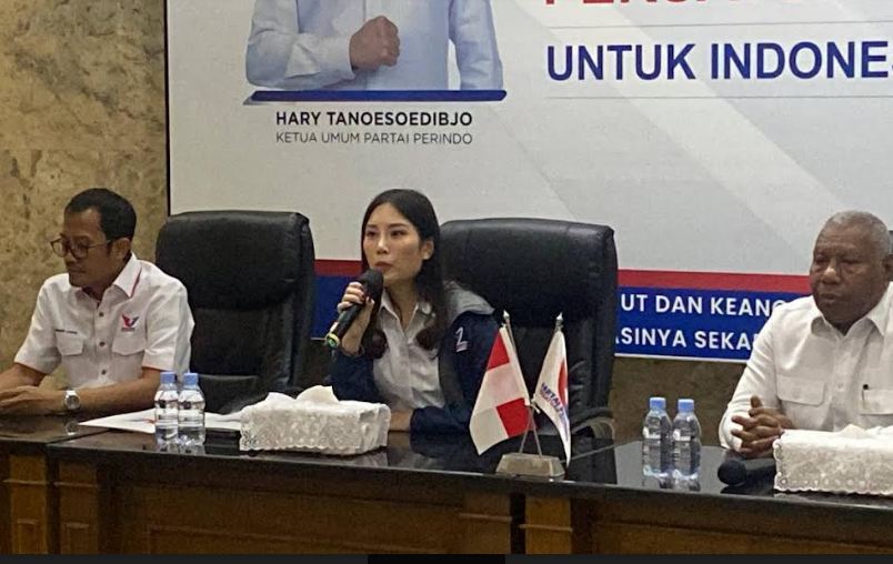 Partai Perindo Dukung Dominggus Mandacan, Angela Tanoesoedibjo: Komitmen Demi Kemajuan Papua Barat