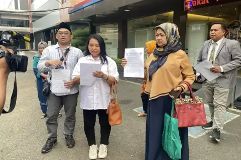 RPA Perindo Dampingi Korban Dugaan KDRT dan Poligami Oknum Jaksa Melapor ke Propam Polri 