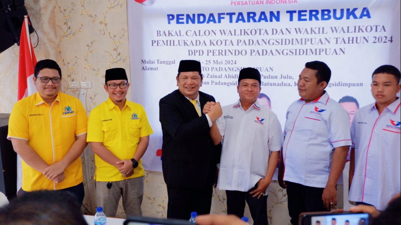 Ketua DPD Partai Perindo Sidimpuan Siap Perjuangkan Irsan Dapat Rekom DPP