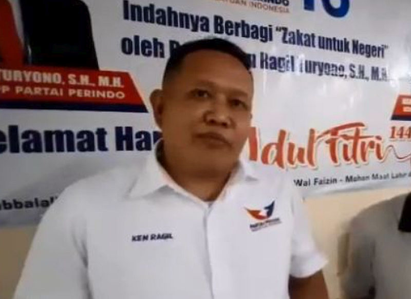 Wasekjen DPP Partai Perindo Kenragil Turyono Daftar Bacabup Purbalingga Lewat PDIP