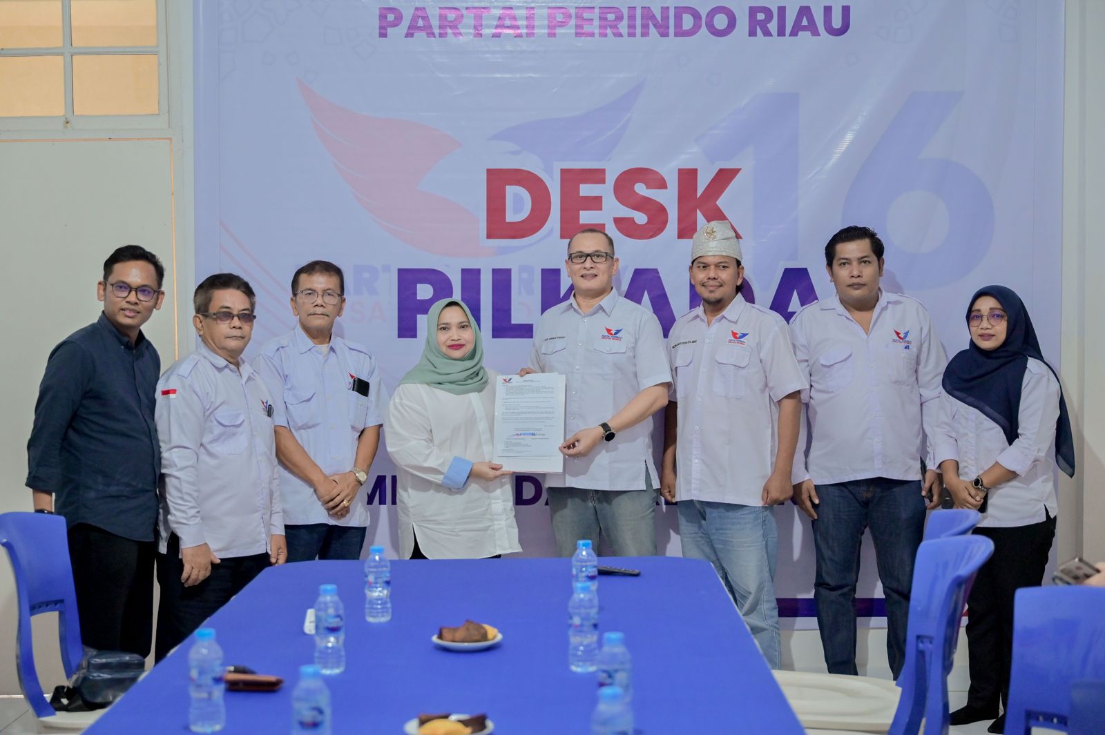Terima Surat Tugas dari Partai Perindo,   Kasmarni Diminta Siapkan Cawabup di Pilkada Bengkalis