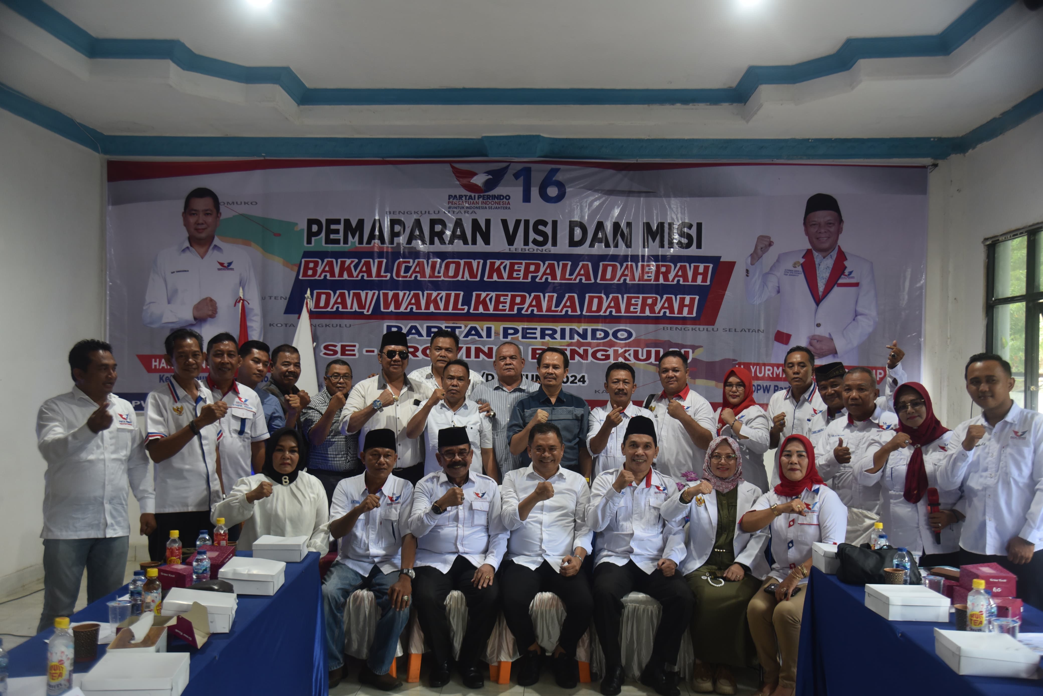 Balon Bupati Bengkulu Tengah dan Utara Optimistis Diusung Partai Perindo