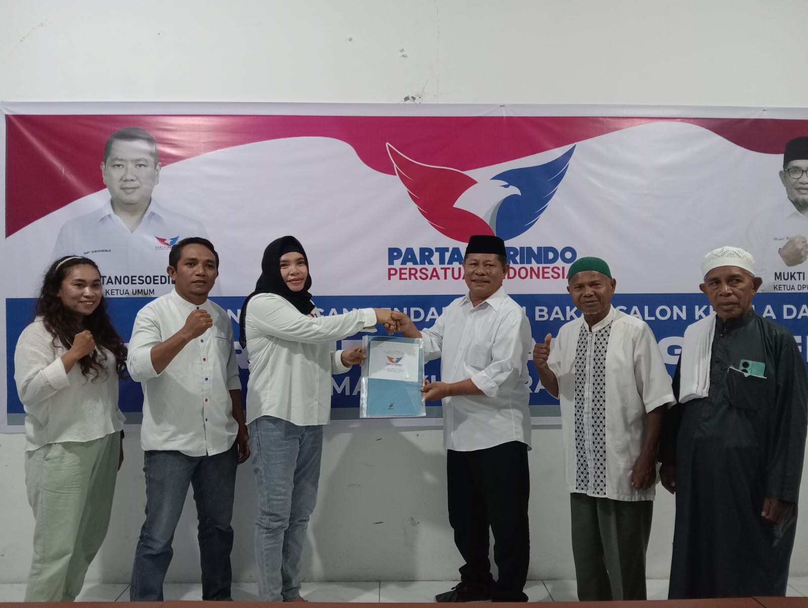 Bakal Bertarung di Pilgub Malut 2024, AHM Minta Dukungan Partai Perindo