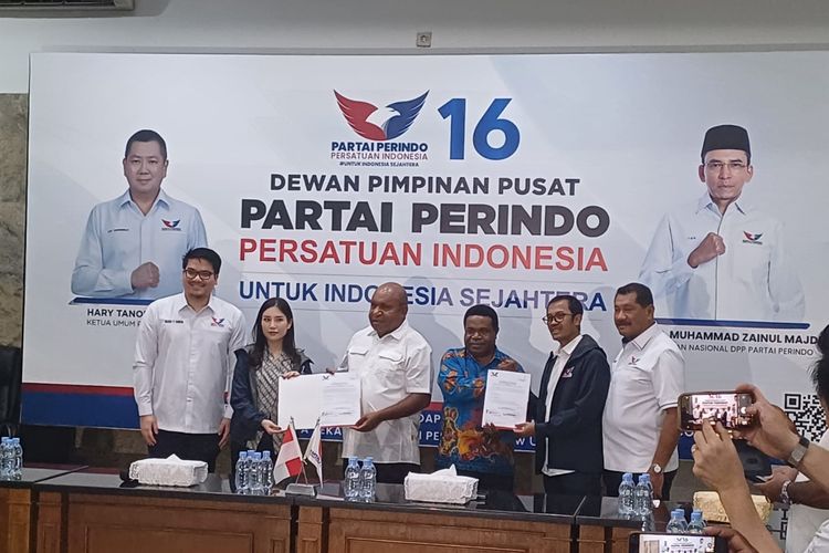 Partai Perindo Koalisi dengan Nasdem-Gerinda pada Pilkada Papua Pegunungan