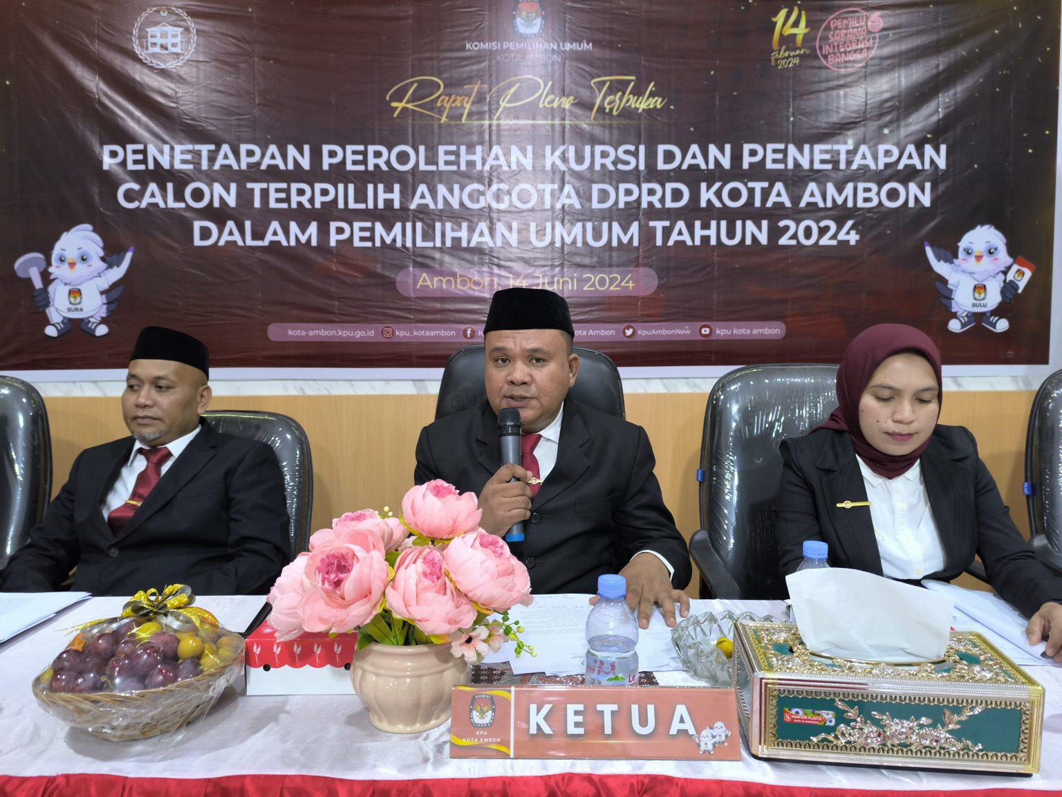 17 Wajah Baru di DPRD Kota Ambon, 4 di Antaranya dari Partai Perindo