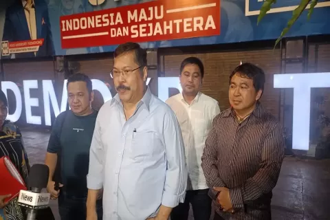 Jan Maringka Sambangi DPP Demokrat Bahas Pilgub Sulut 