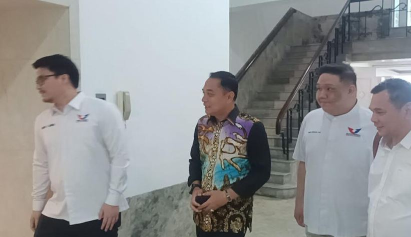 Dapat Dukungan, Calon Wali Kota Surabaya Ery Cahyadi Sambangi Markas DPP Partai Perindo