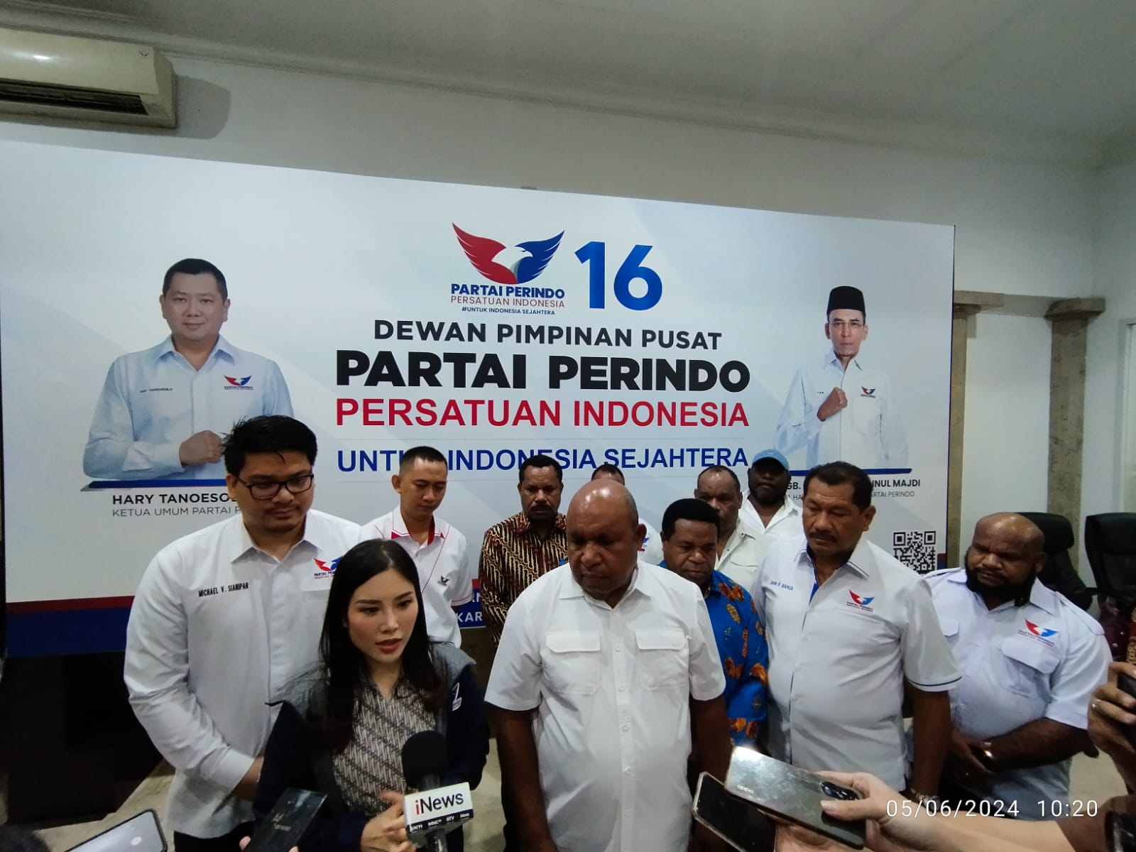 Resmi Didukung Partai Perindo, Didimus-Esau Siap Kerja Keras Menangkan Pilkada Yahukimo 2024