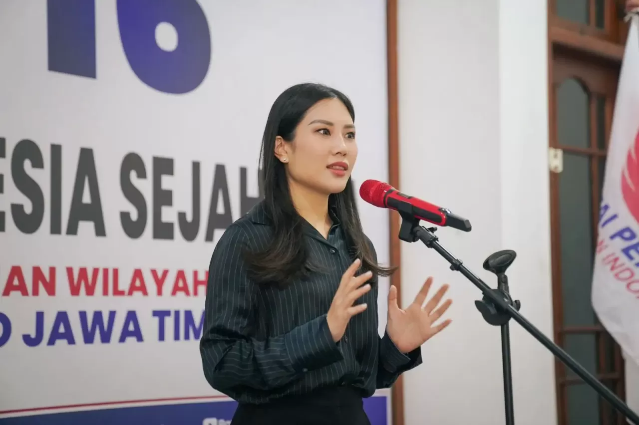 Angela Tanoesoedibjo Lantik Ketua DPW Partai Perindo Jawa Timur