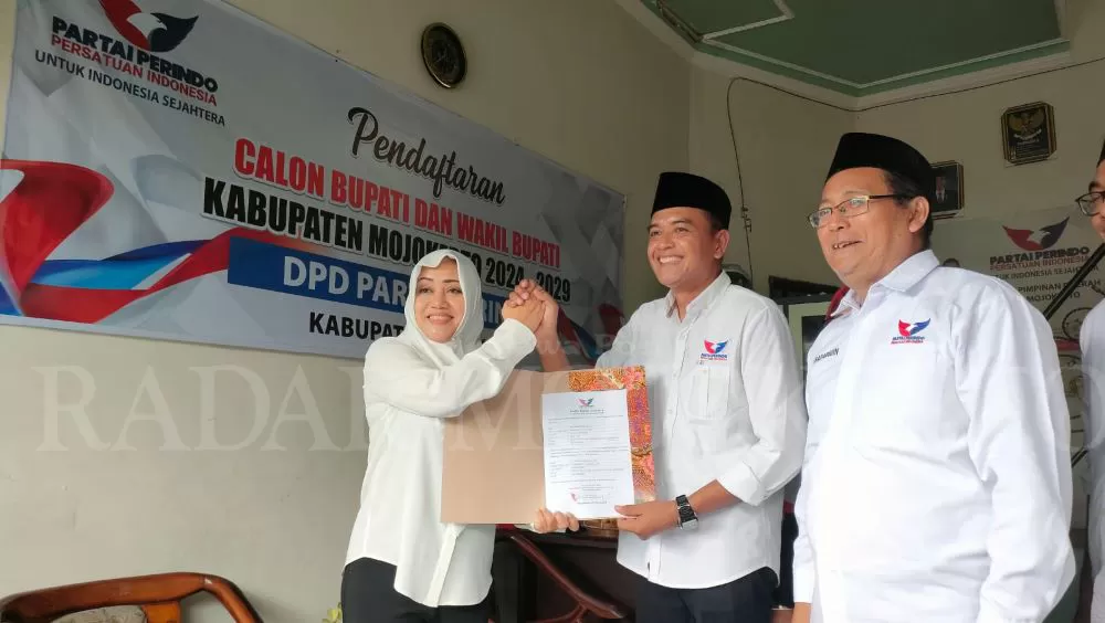 Petahana Bupati Mojokerto Berburu Rekom Partai Perindo