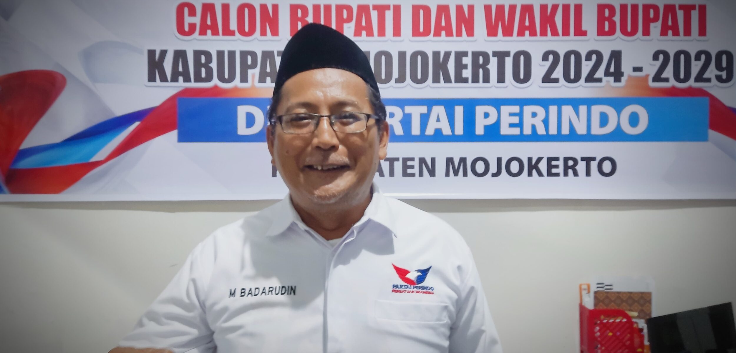 Dipepet Bupati dan Wakil Bupati, Partai Perindo Belum Tentukan Sikap di Pilkada Mojokerto 2024