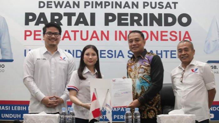 Partai Perindo Dukung Eri Cahyadi di Pilkada Surabaya 2024, Angela Tanoesoedibjo Siap All Out di Pemenangan