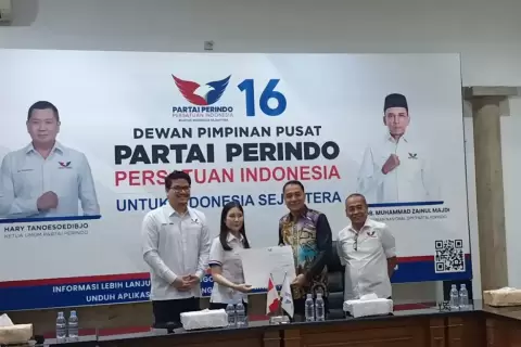 Partai Perindo Dukung Eri Cahyadi di Pilwalkot Surabaya 2024 