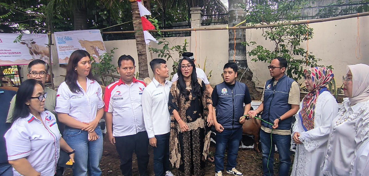 Sinergi Pemuda Perindo dan Kadin Jaktim Salurkan 700 Paket Kurban di Jatinegara