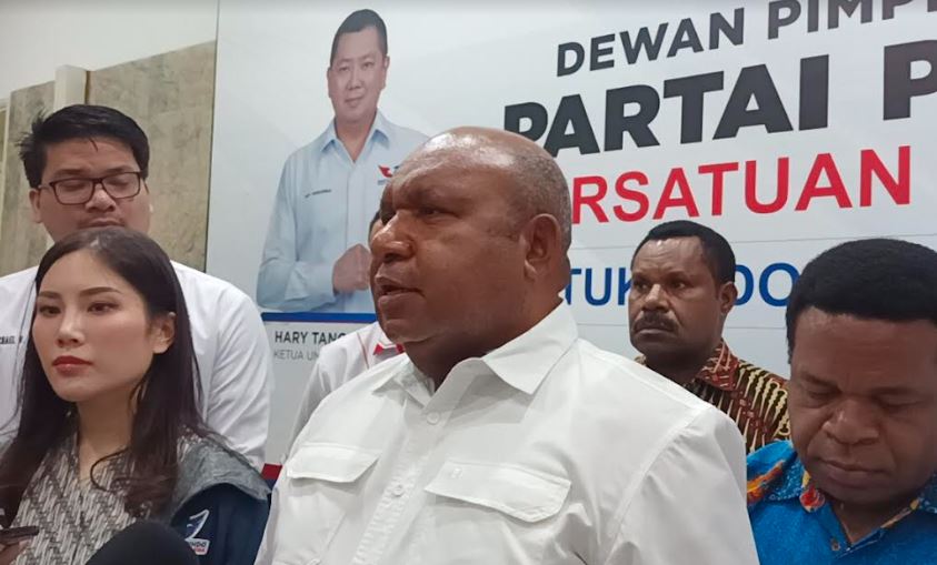 Terima Dukungan Partai Perindo, Cagub-Cawagub Papua Pegunungan: Mari Bangun Daerah Kita Tercinta dengan Baik