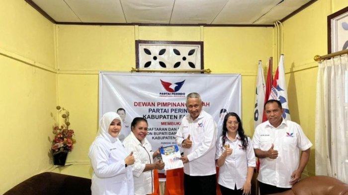 Utayoh Jilid II Resmi Mendaftar Bacakada ke Partai Perindo Fakfak