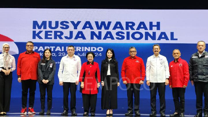 7 Poin Pidato Megawati di Mukernas Partai Perindo