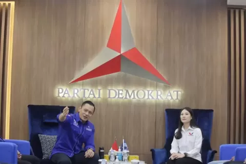 Angela Temui AHY, Partai Perindo dan Demokrat Punya Kesamaan Fasilitasi Generasi Muda 