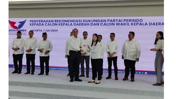 Partai Perindo Usung Stefanus Bria Seran-Henry Melki Simu di Pilkada Malaka 2024